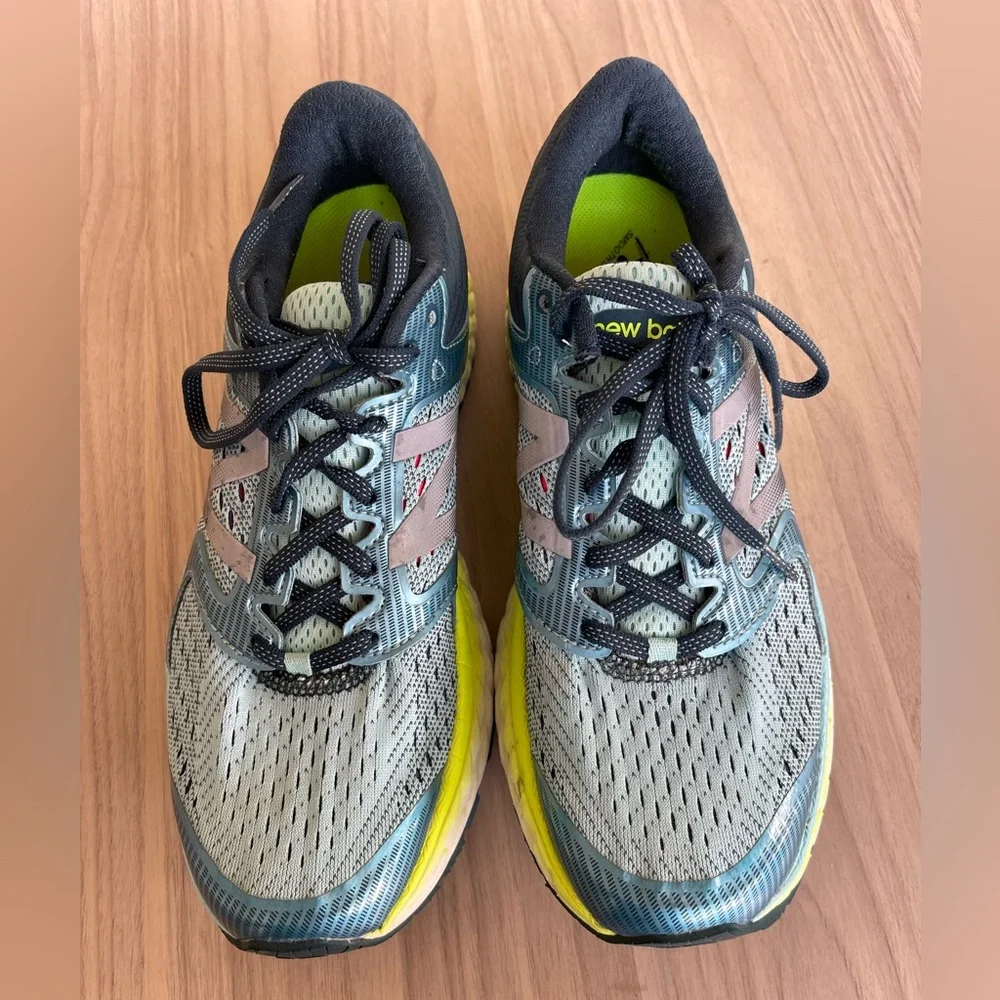 New Balance Women's Athletic Shoes - Blue and Yellow